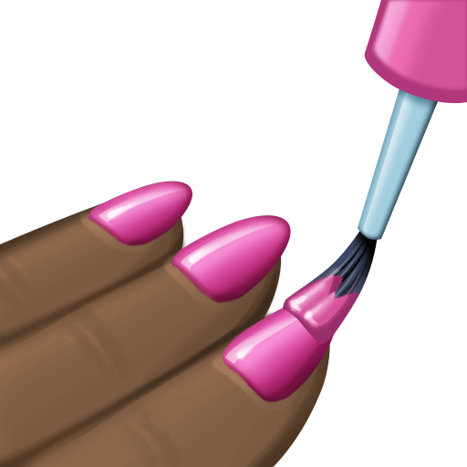 Esmalte De Unha: Tom de Pele Escuro