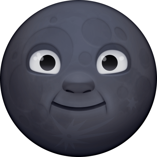 Rosto Da Lua Nova