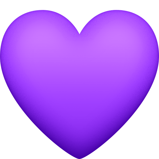 Coração Roxo