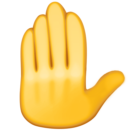 Dorso Da Mão Levantado