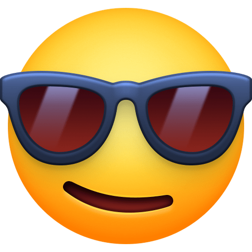 Rosto Sorridente Com Óculos Escuros