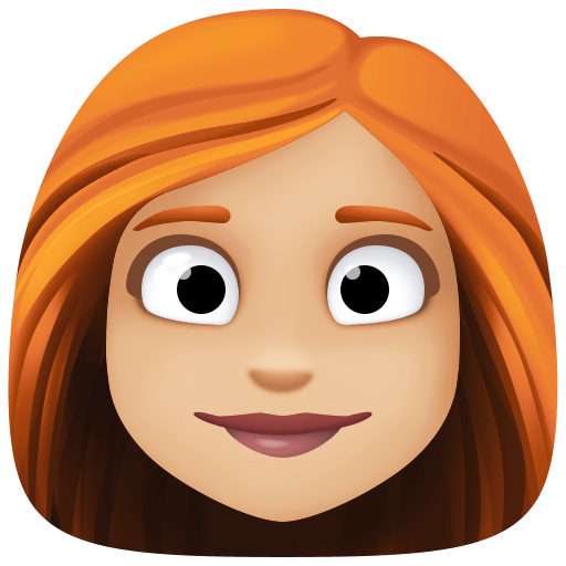 Mulher: Tom de Pele Médio-Claro, Cabelo Ruivo