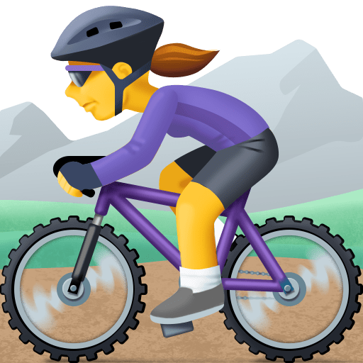 Mulher Fazendo Mountain Bike