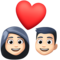 Casal Apaixonado: Tom de Pele Claro