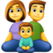 Família: Homem, Mulher, Menino