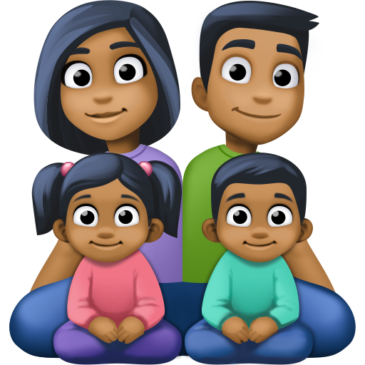 Família: Tom de Pele Médio-Escuro