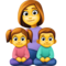 Família: Mulher, Menina, Menino