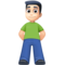Homem Em Pé: Tom de Pele Claro