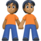 Pessoas De Mãos Dadas: Tom de Pele Médio-Escuro