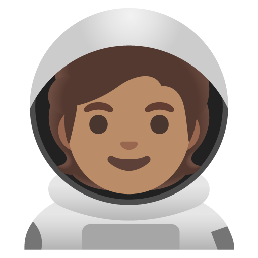 Astronaut: Medium Skin Tone