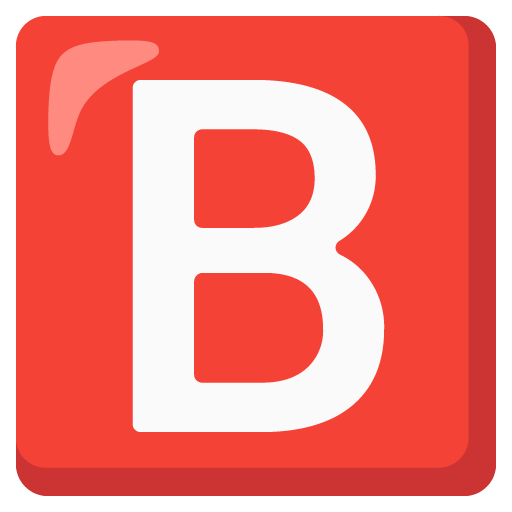 B 型血