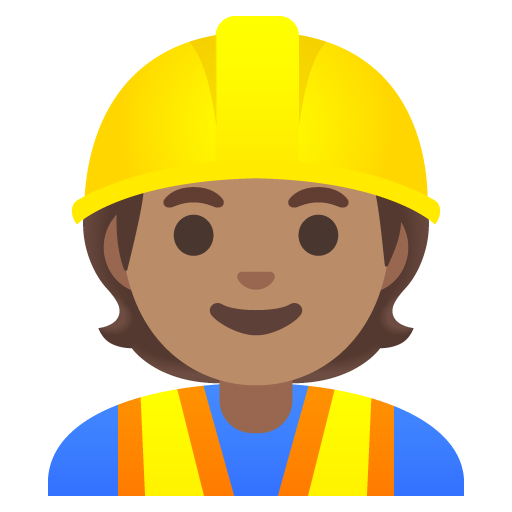 Construction Worker: Medium Skin Tone