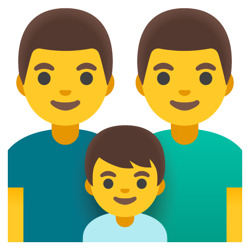 Family: Man, Man, Boy