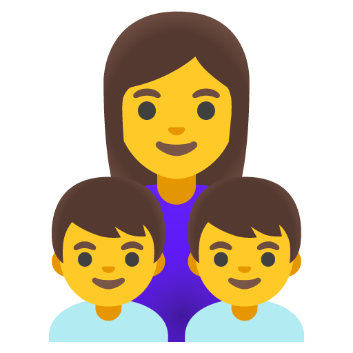 Family: Woman, Boy, Boy