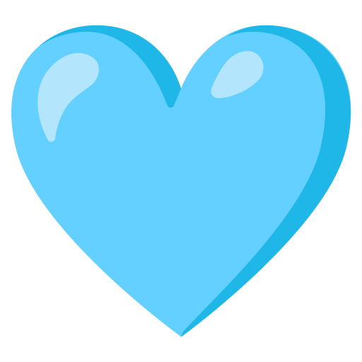 Light Blue Heart