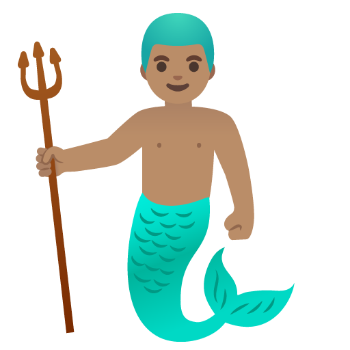 Merman: Medium Skin Tone