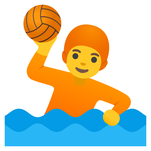 Person Playing Water Polo