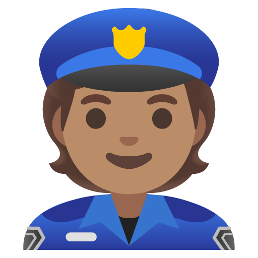 Police Officer: Medium Skin Tone