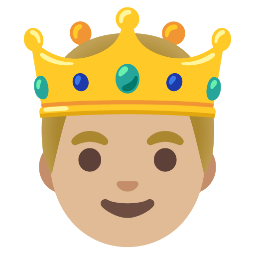 Prince: Medium-Light Skin Tone