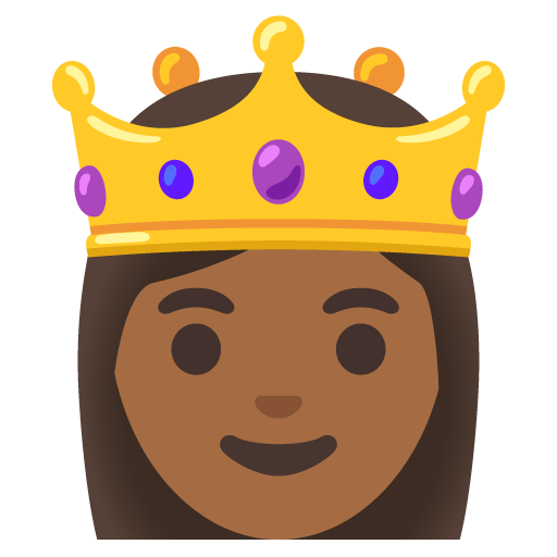 Princess: Medium-Dark Skin Tone