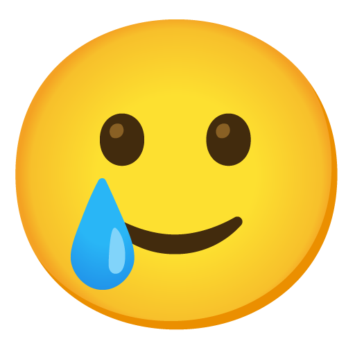 Smiling Face with Tear