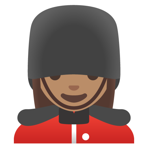 Woman Guard: Medium Skin Tone
