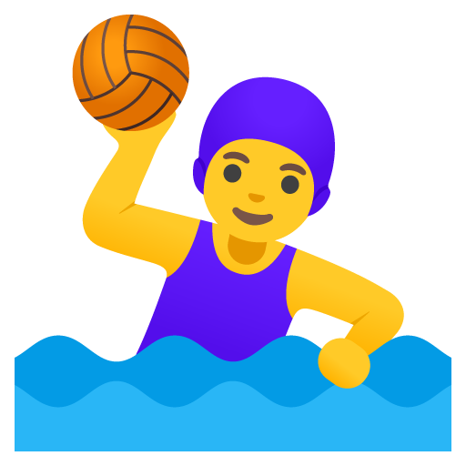 Woman Playing Water Polo