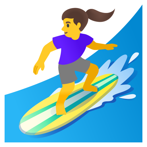 Woman Surfing