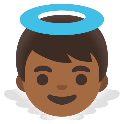 Baby Angel: Medium-Dark Skin Tone