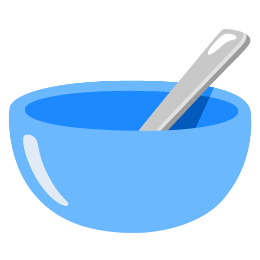 Bowl with Spoon