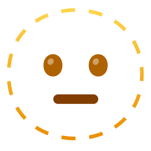 Dotted Line Face