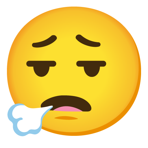 Face Exhaling