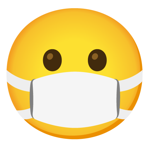 Face with Medical Mask Emoji 😷