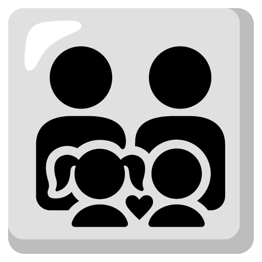 Family: Man, Man, Girl, Boy