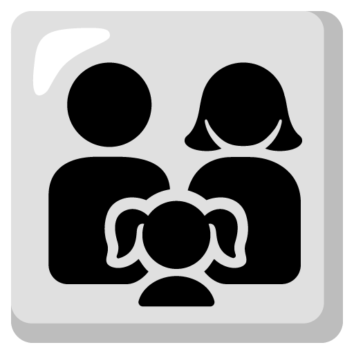 Family: Man, Woman, Girl