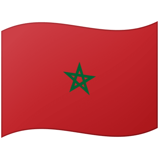 Flag: Morocco