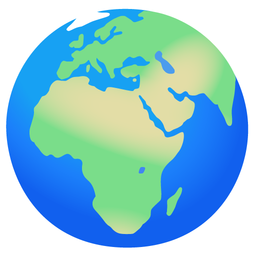 Globe Showing Europe-Africa