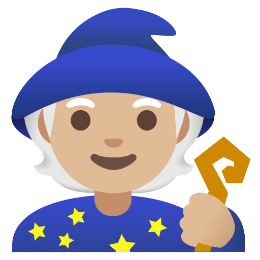 Mage: Medium-Light Skin Tone
