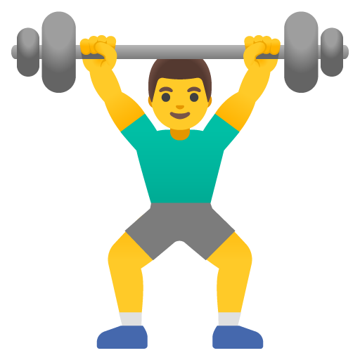Man Lifting Weights