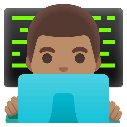 Man Technologist: Medium Skin Tone