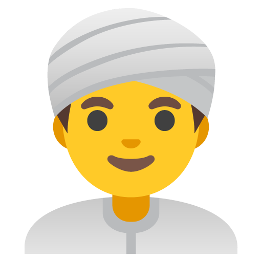 Man Wearing Turban