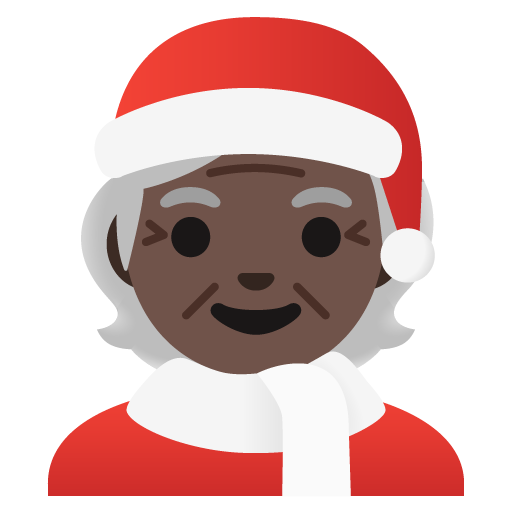 Mx Claus: Dark Skin Tone