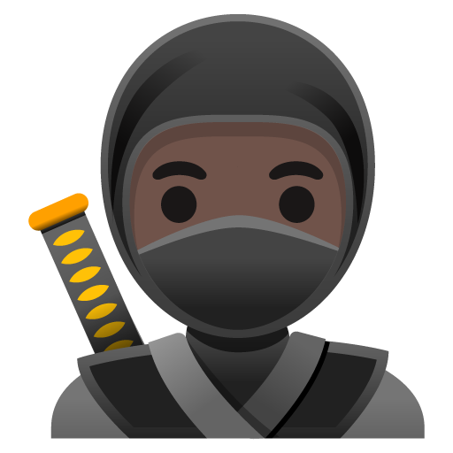 Ninja: Dark Skin Tone