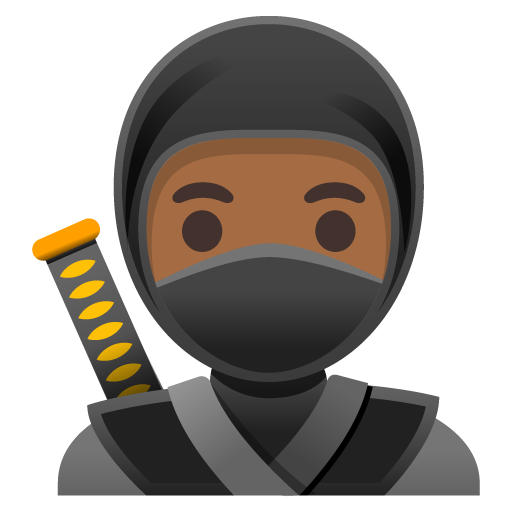 Ninja: Medium-Dark Skin Tone