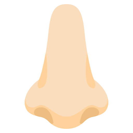 Nose: Light Skin Tone