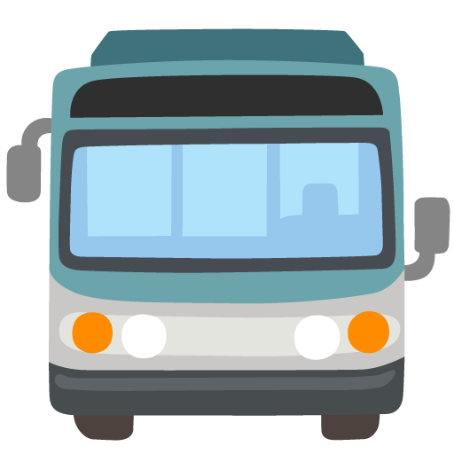 Oncoming Bus