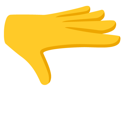 Palm Down Hand
