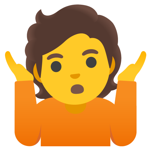 Person Shrugging