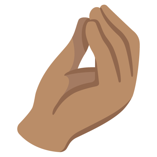 Pinched Fingers: Medium Skin Tone