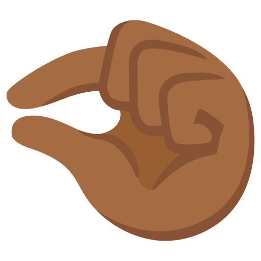 Pinching Hand: Medium-Dark Skin Tone